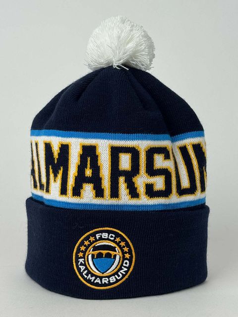 FBC Kalmarsund - Stickad mössa med tofs